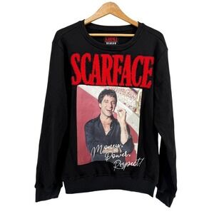 Reason Scarface Sweatshirt Mens Small Pre-Owned Tony Montana Money Power Respect